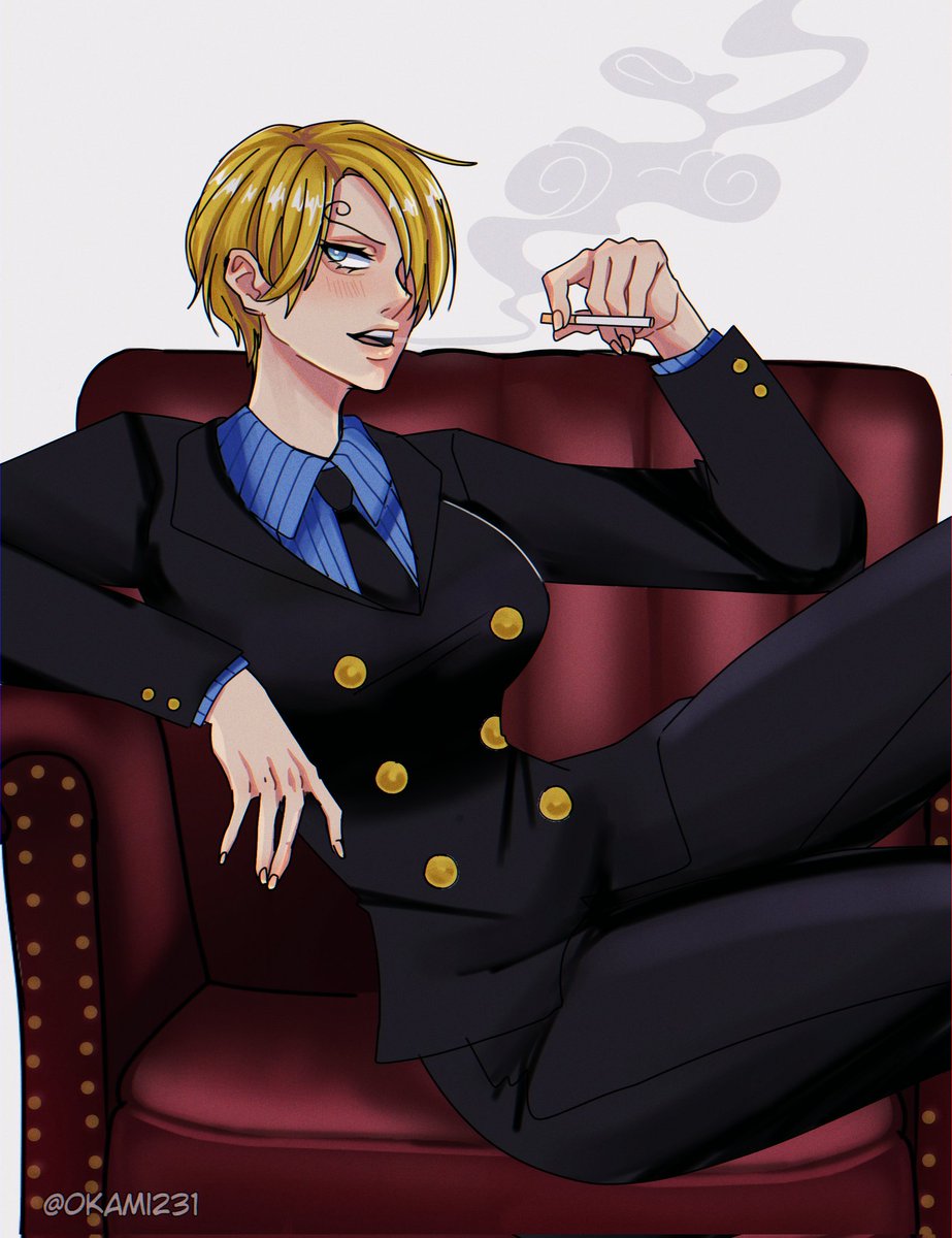 Okami231's tweet photo. Sanji 🚬🍳#ONEPIECE https://t.co/sfUqei5TmW