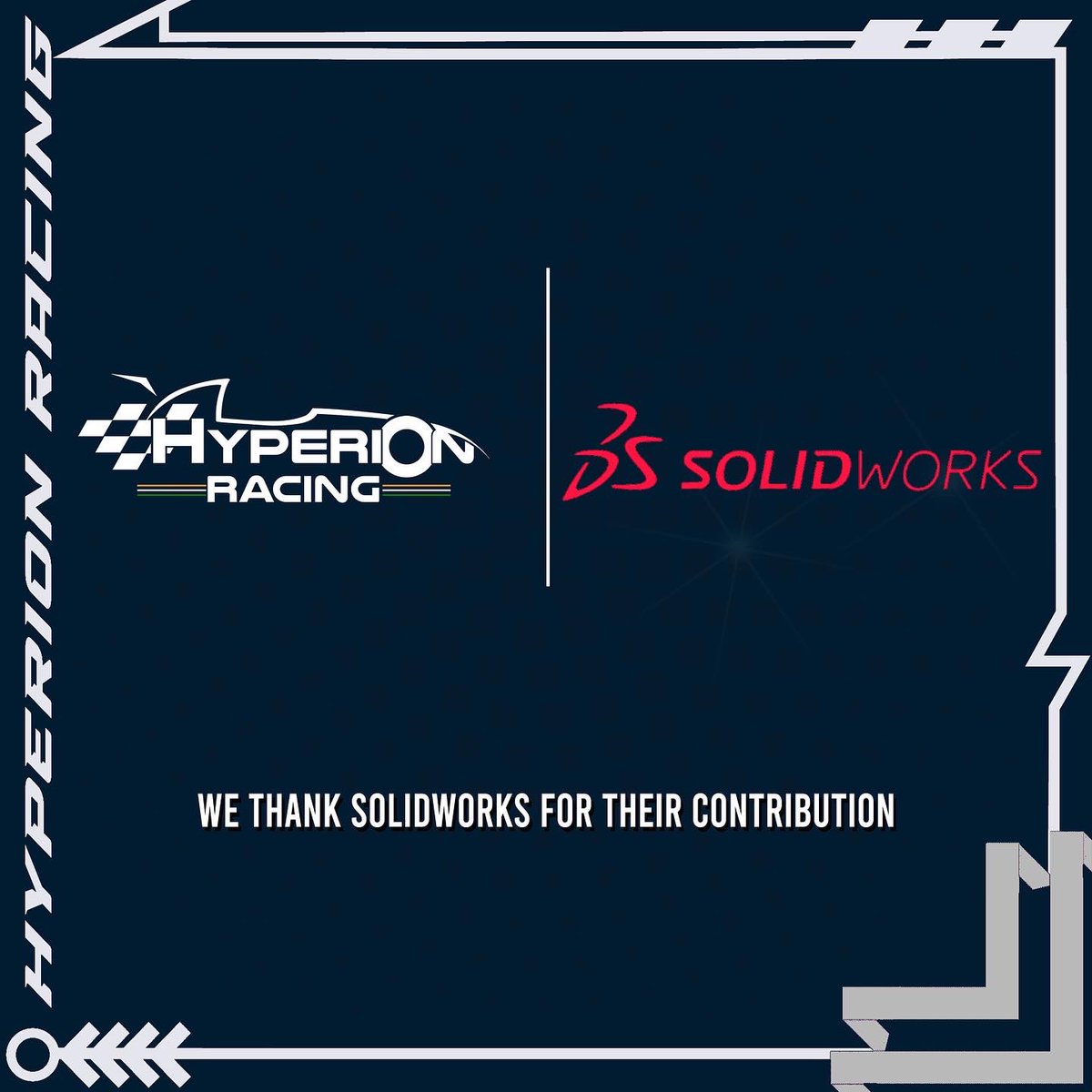 thyperions's tweet image. We would like to extend our sincere gratitude to all of the software sponsors this year. We would not have been able to design our car for Formula Bharat 2023 without them.