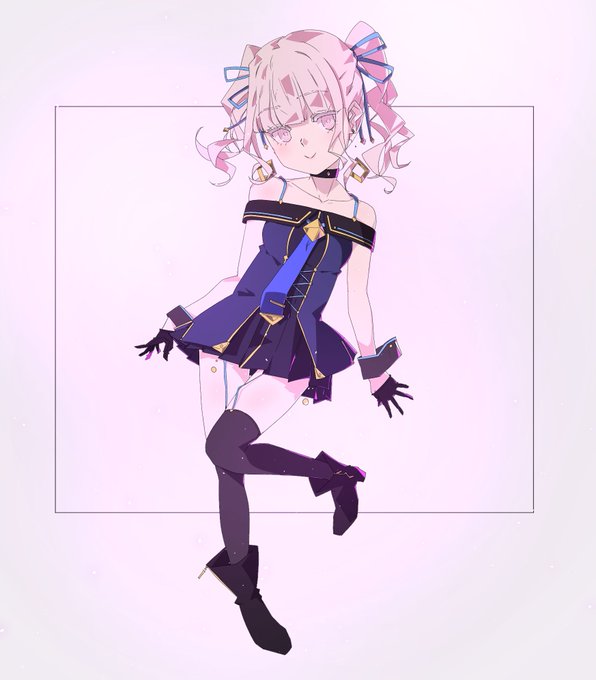 #通常絵描きのデフォルメ頭身絵 