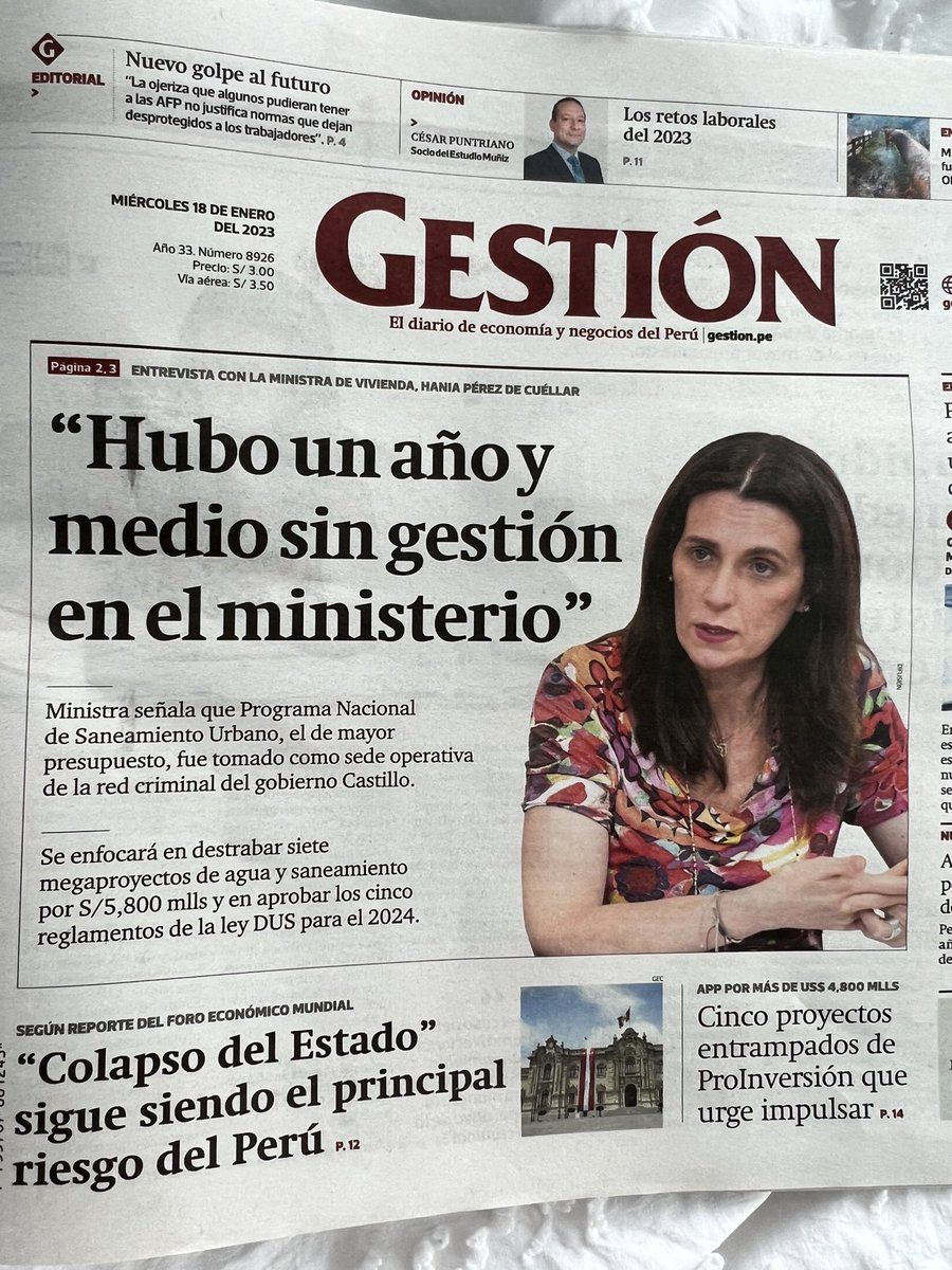 luolivaresc's tweet photo. Una mujer honesta, valiente y profesional que está dejando la piel en su rol. Gracias @HPerezDeCuellar  la política es ingrata pero nosotr@s no debemos serlo. https://t.co/jDVYp9OMXi