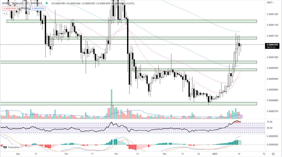 Naz_akii's tweet photo. Le prix de Shiba Inu #SHIB se renforce à l'approche du lancement de la version bêta de #Shibarium
#SHIB #ShibaArmy #Shibariumbeta #SHIBARMYSTRONG #SHIB #BULLISH #10cent https://t.co/uc3wodUPjV