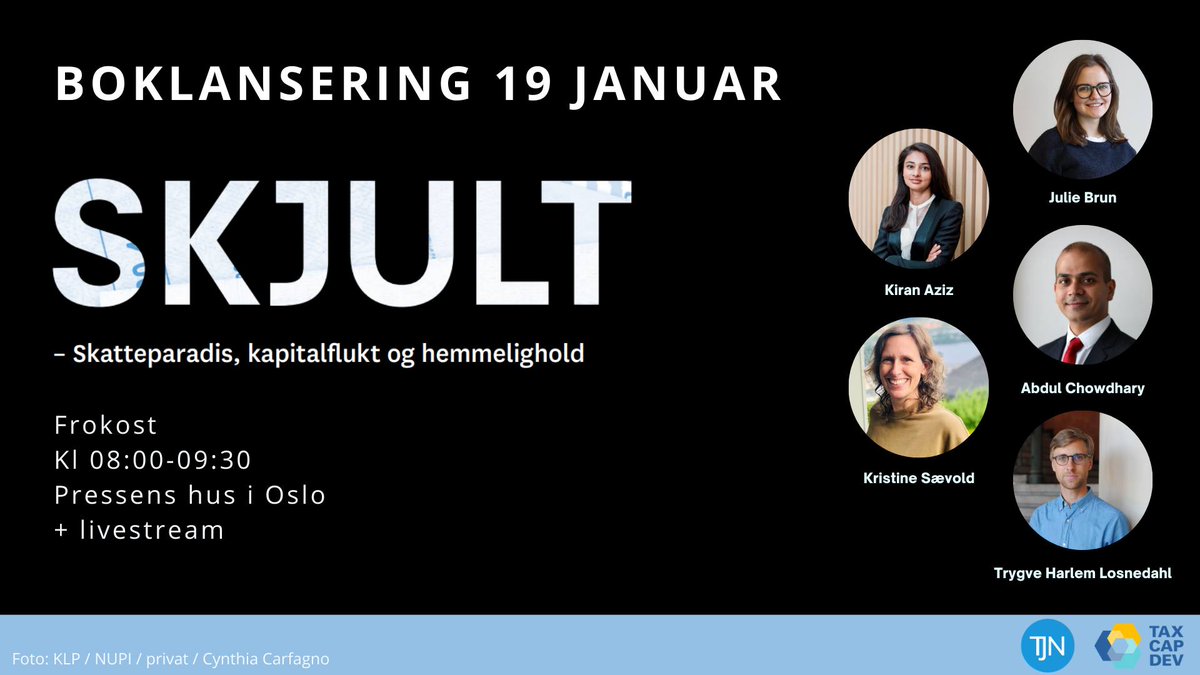 I morgen tidlig lanserer vi SKJULT på Pressens hus! Kom, kom! Arrangementet kan også strømmes her: youtube.com/watch?v=WKR9wL…