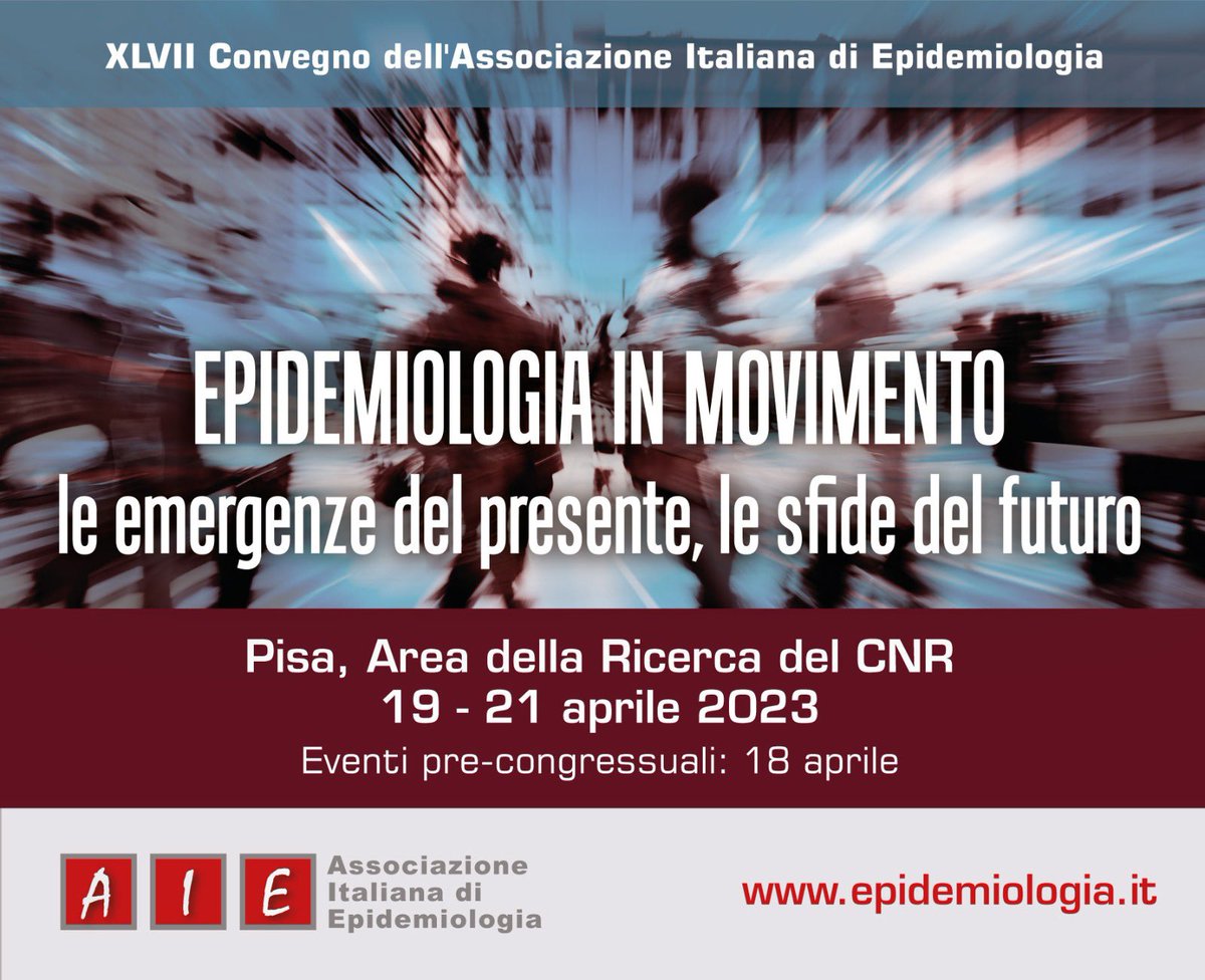 AIE - Associazione Italiana di Epidemiologia tweet media