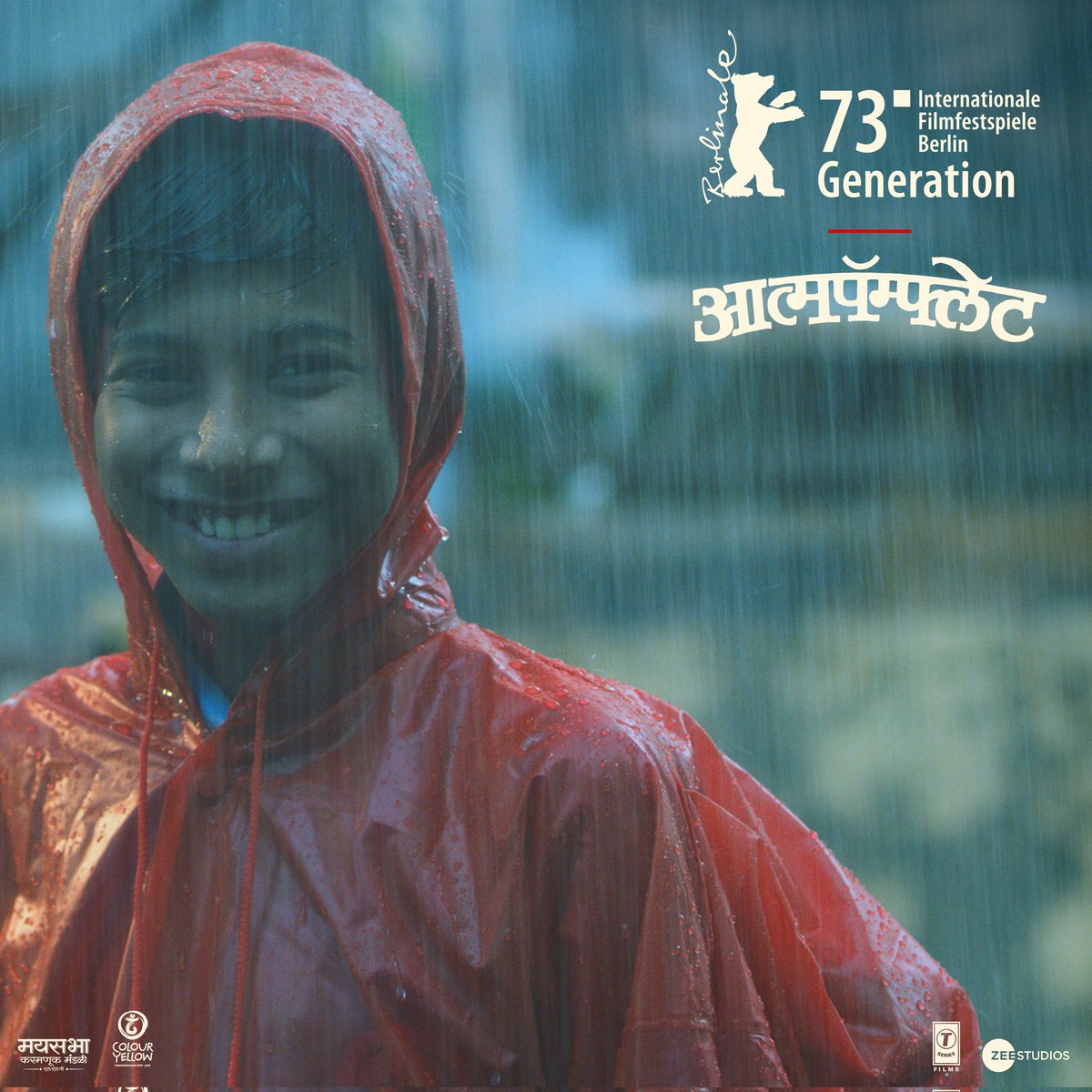 #Berlinale 
Our film, #Aatmapamphlet, has officially been selected in the 'Competition Generation 14plus Section' at the 73rd Berlin International Film Festival. 
We couldn't be more thrilled! ✨
Directed by <a href="/bendeashish/">ashish bende</a> 
Produced by <a href="/ZeeStudios_/">Zee Studios</a>, <a href="/cypplOfficial/">Colour Yellow Productions</a> , and <a href="/TSeries/">T-Series</a>