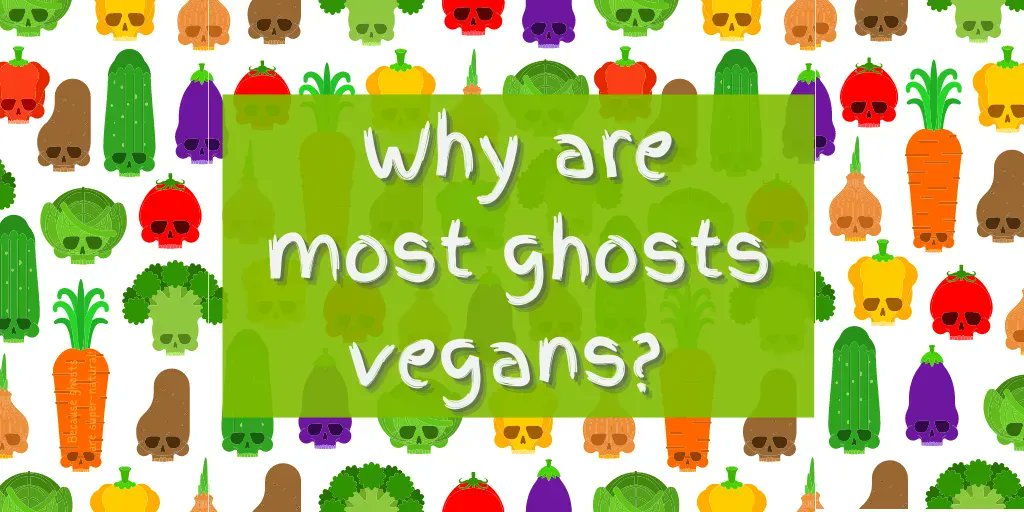 Why are most ghosts vegans? 

Can you find the answer hidden in the post? 

#Joke #FoodPun #VeganJoke #Veganuary2023 #Vegan #FindTheAnswer #HiddenAnswer #VegetablesAreScary