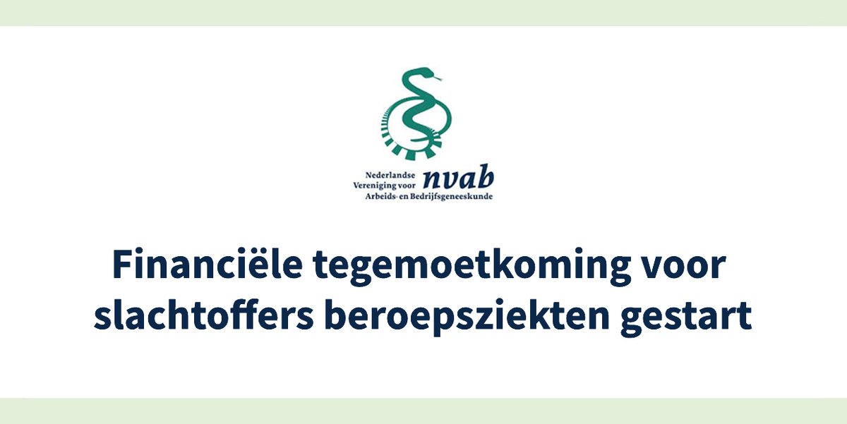 Kom je als bedrijfsarts werknemers tegen met longkanker door asbest, allergisch astma of CSE (schildersziekte)? Zij hebben mogelijk recht op een eenmalige uitkering vanuit de Regeling TSB bit.ly/3QKMnUt #bedrijfsartsen #beroepsziekten #astma #longkanker #CSE