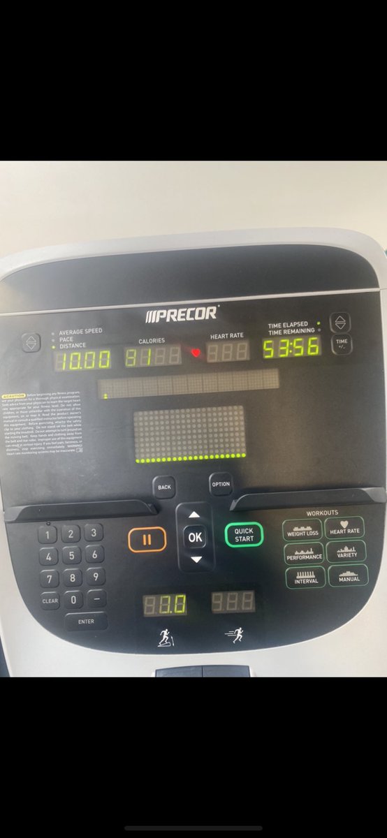 Snow still covering the pavements here so back to the treadmill again. Felt good to have a hard push at it #10k #ukrunchat #nike #running #halfmarathontraining #wegoagain