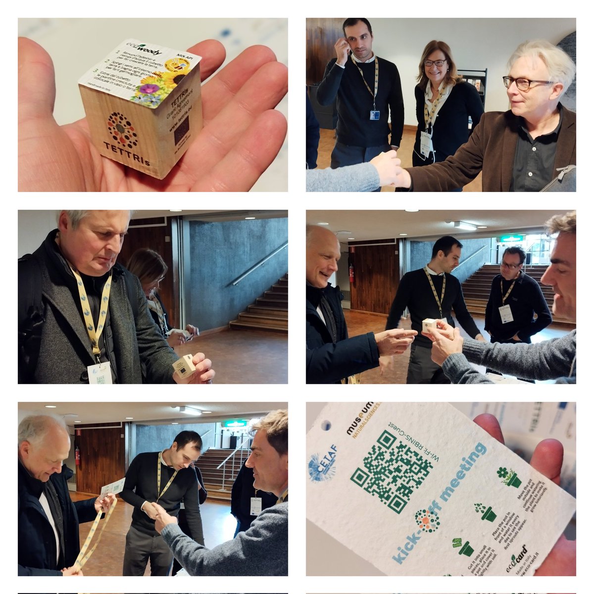 CETAF (@eurotaxonomy) on Twitter photo 🟠🟢🔵 Guests arriving at the #TETTRIsEU kick-off meeting are receiving sustainable gadgets: even the badge is containing flower's seeds! 💐To discover more, please read 👉cetaf.org/elementor-7732/
<a href="/HorizonEU/">Horizon Europe 🇪🇺</a> 🟠🟢🔵 Guests arriving at the #TETTRIsEU kick-off meeting are receiving sustainable gadgets: even the badge is containing flower's seeds! 💐To discover more, please read 👉cetaf.org/elementor-7732/
<a href="/HorizonEU/">Horizon Europe 🇪🇺</a>