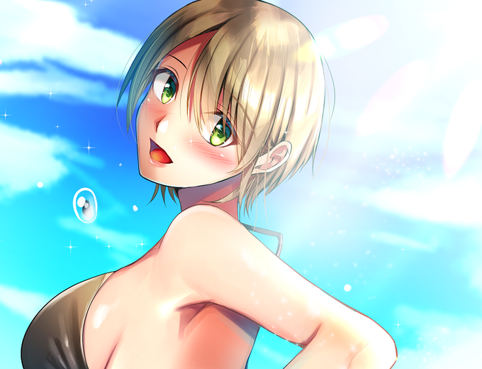 Skebリクエストありがとうございました!水着女子! 