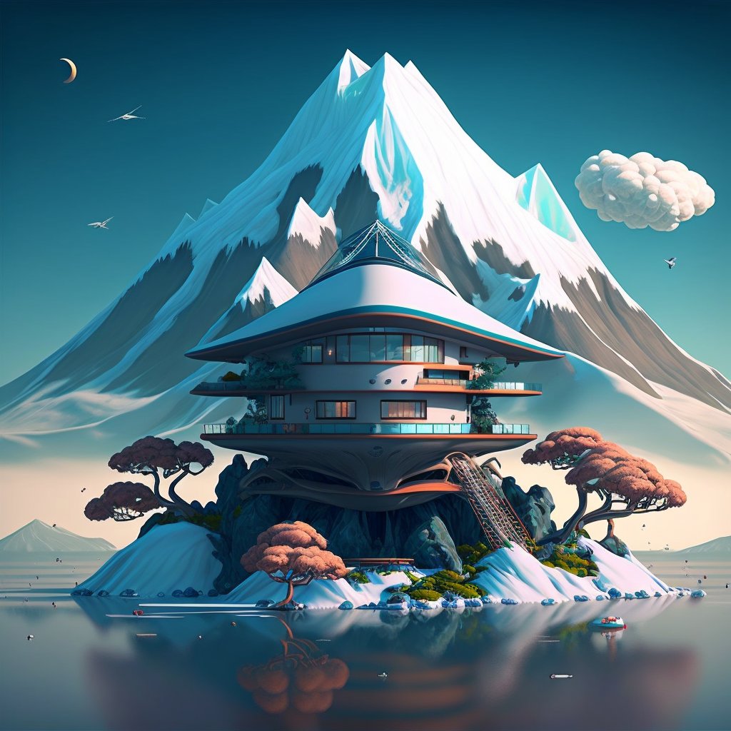 Peace in the shadow of the mountain 🌸🗻

#nftcommunity #nft #nfts #ethereum #eth #bitcoin #crypto #web3 #nftart #AIart