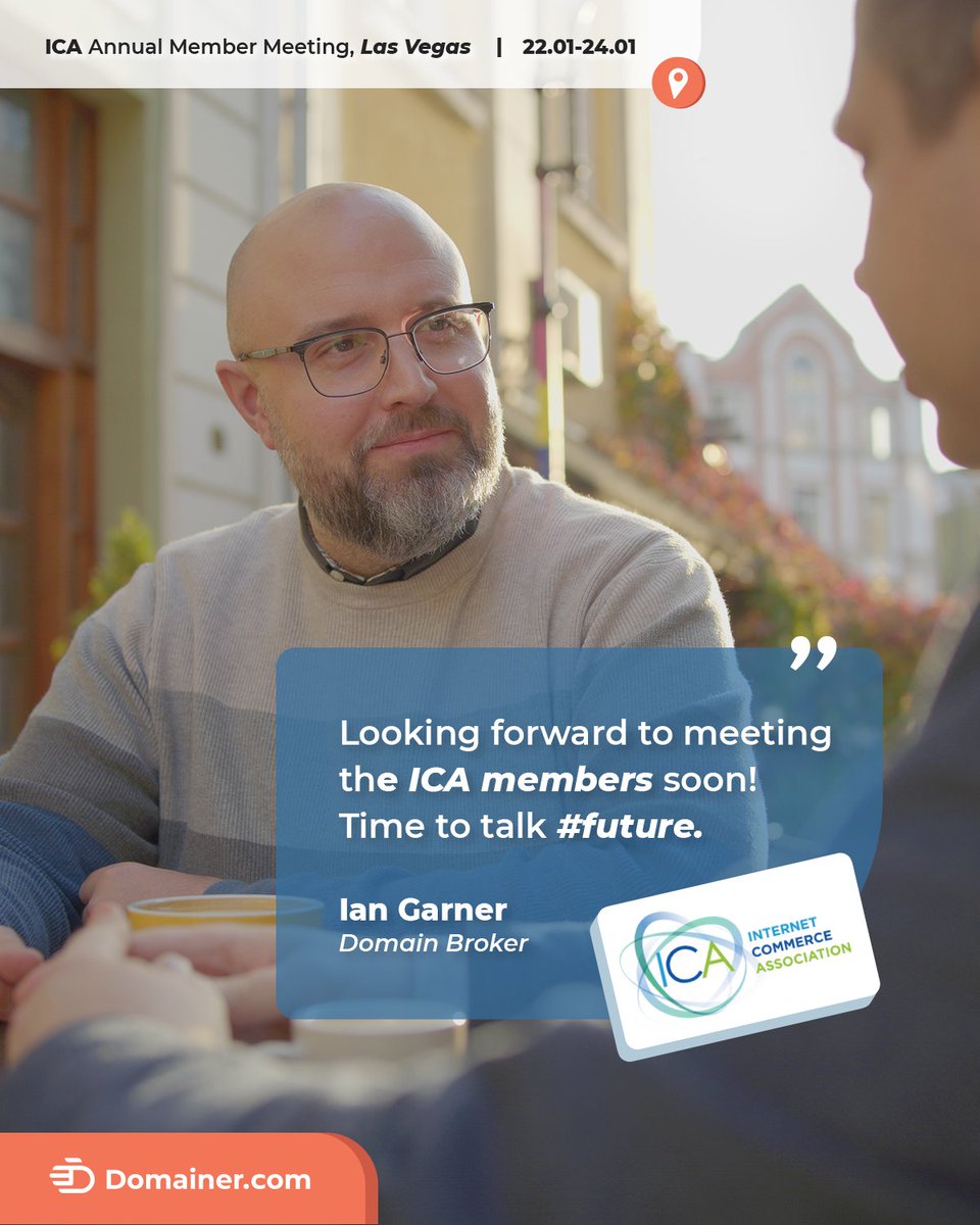 DomainerCom's tweet photo. 🛫 We are extremely excited to exchange ideas and build connections with these trend setters and domain powerhouses🌟
#ica #icalasvegas #ica2023 #domainer #Domains #partnership #premiumdomains #domainfuture https://t.co/D3tOqQapIi