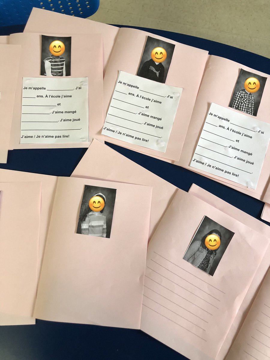 mmekkelly's tweet image. This is what differentiation looks like 😊 @BurtonEBES @HRCE_NS @LindalSarah #FrenchImmersion #SeeWhatIAmLearning #Écriture