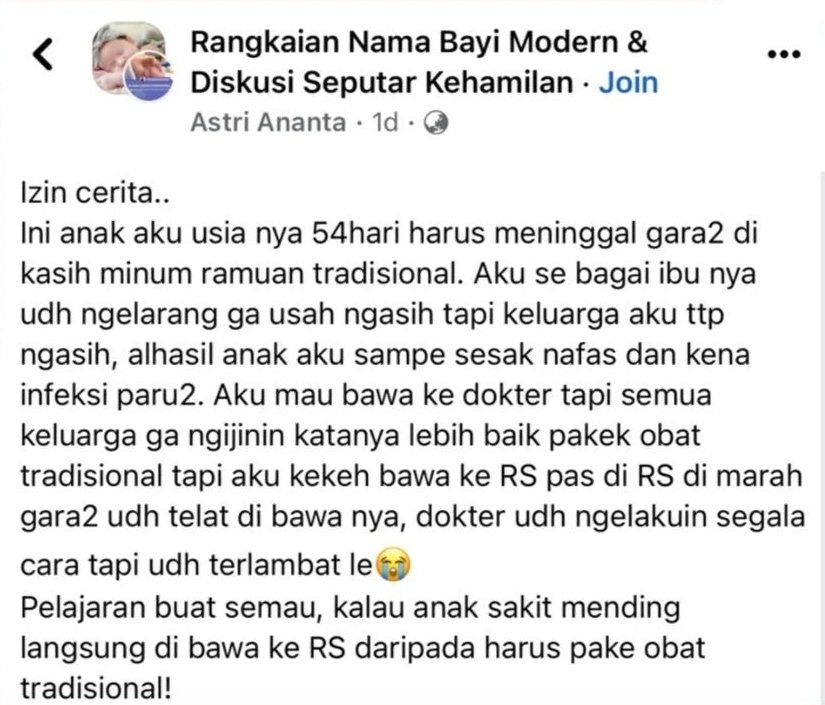 SeputarTetangga's tweet photo. Kalo udah meninggal atau sakit parah, pelaku gak mau tau. Gak mau tanggung jawab juga 😔. https://t.co/ycoTbGNTnK