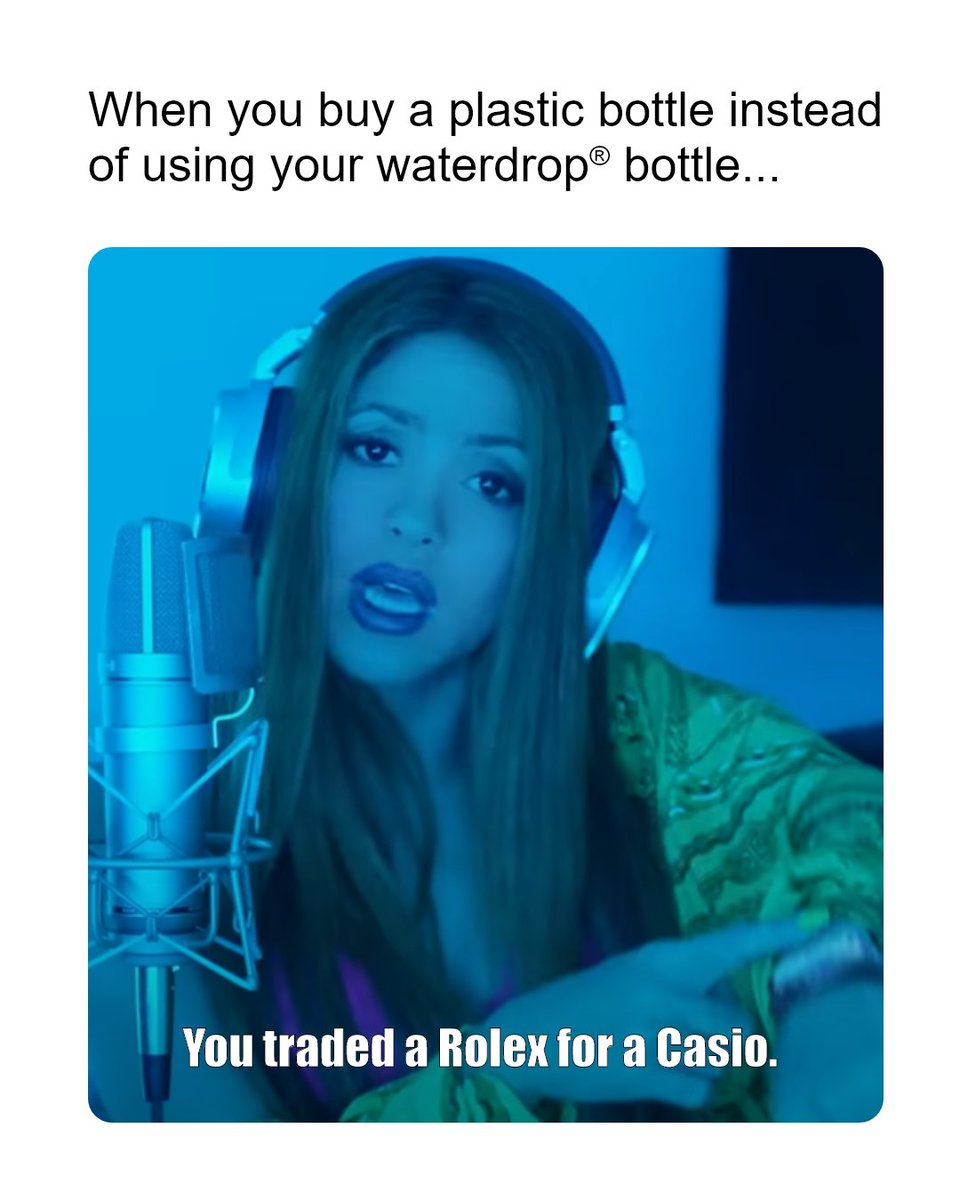 drink_waterdrop's tweet photo. Wrong choice .. https://t.co/09srdY9d7i