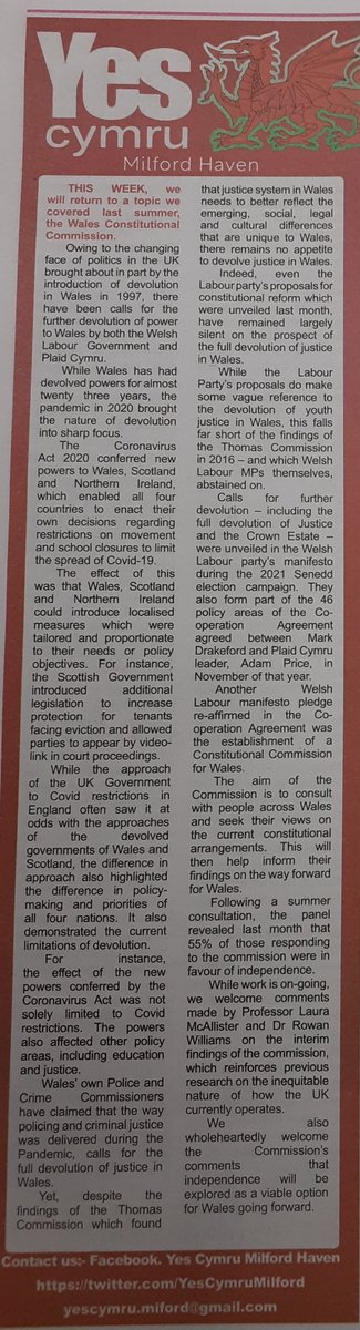 Our recent article in <a href="/PembsHerald/">Pembrokeshire Herald</a>