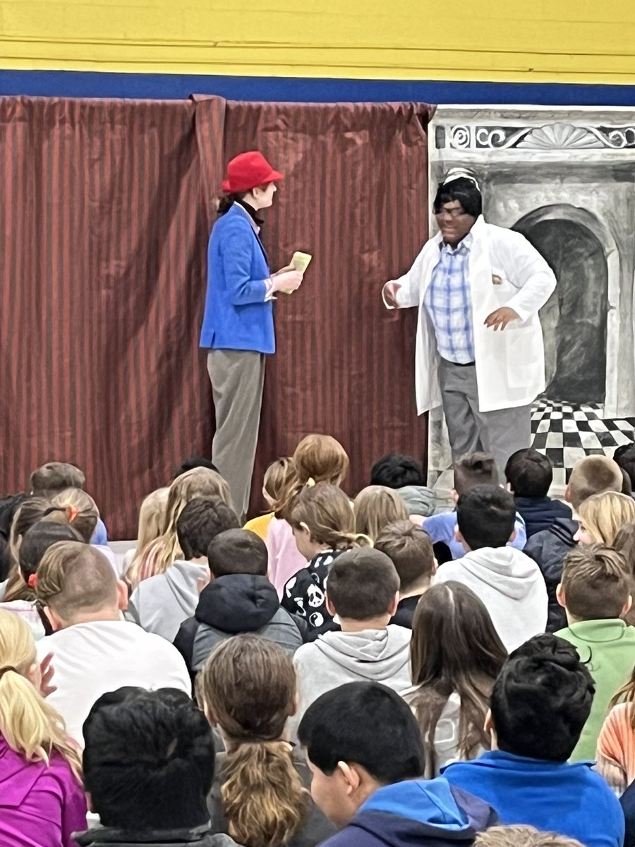 C_ConwayUC's tweet photo. Thank you to the @ArtsUnionCounty for bringing shows like Groundbreaking Geniuses to our elementary schools. The @UnionvilleESNC students are laughing and learning. @AGHoulihan @UCPSNC https://t.co/ccnqW5WmIb