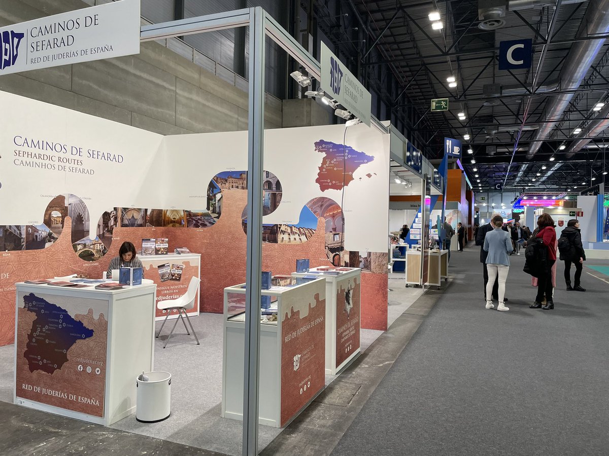 ✡️Los Caminos de Sefarad ya han llegado al Pabellón 7 de <a href="/fitur_madrid/">FITUR</a>. Hasta el domingo estaremos inspirando a viajar a nuestras ciudades, ¡no nos faltes!