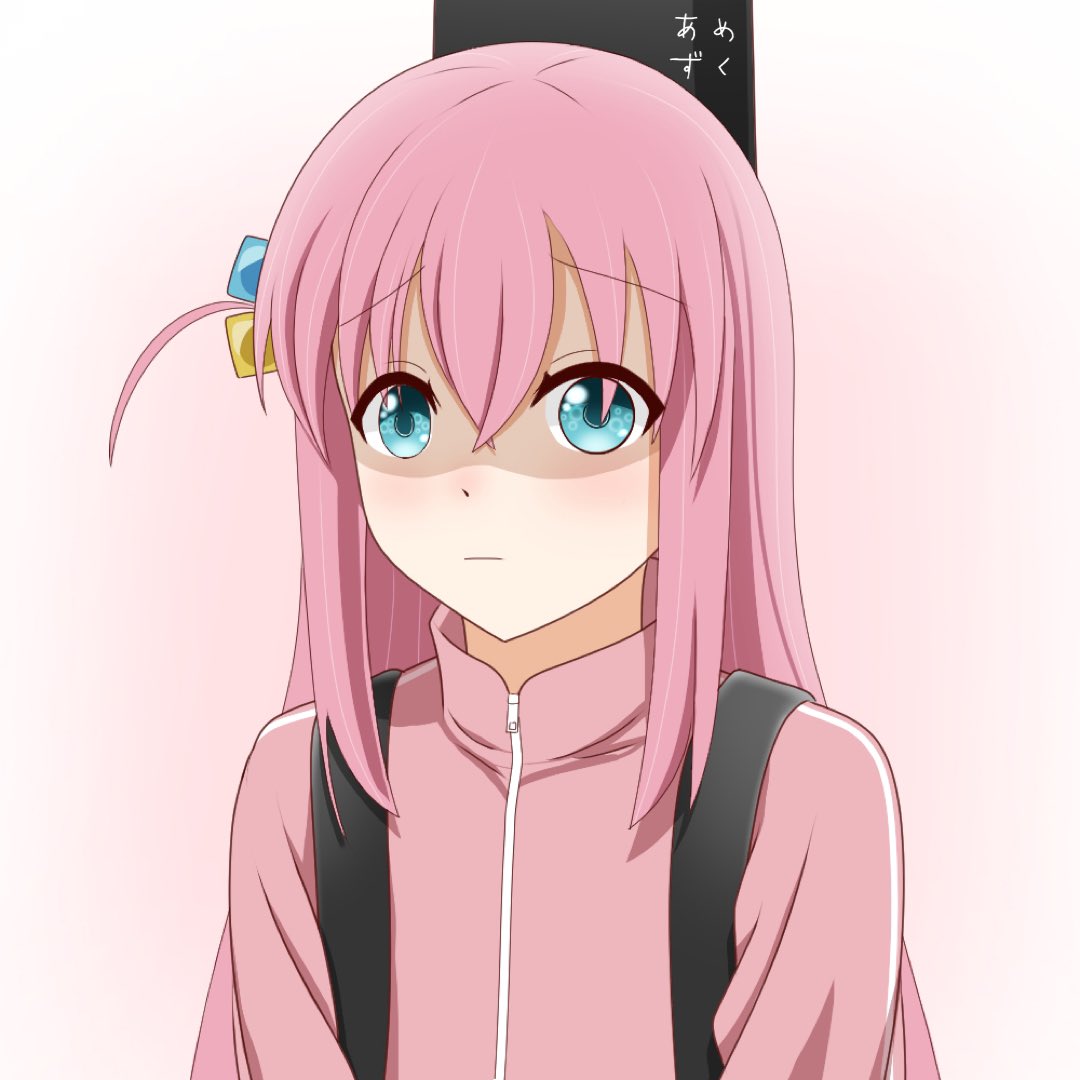 後藤ひとり 「#ぼっち・ざ・ろっくちょっとしたラクガキファンアートです。アニメは6周ぐらい見ま」|あめずくのイラスト