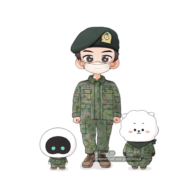 Proud of you Seokjinnie#JIN #RJ #Wooteo #btsfanart 