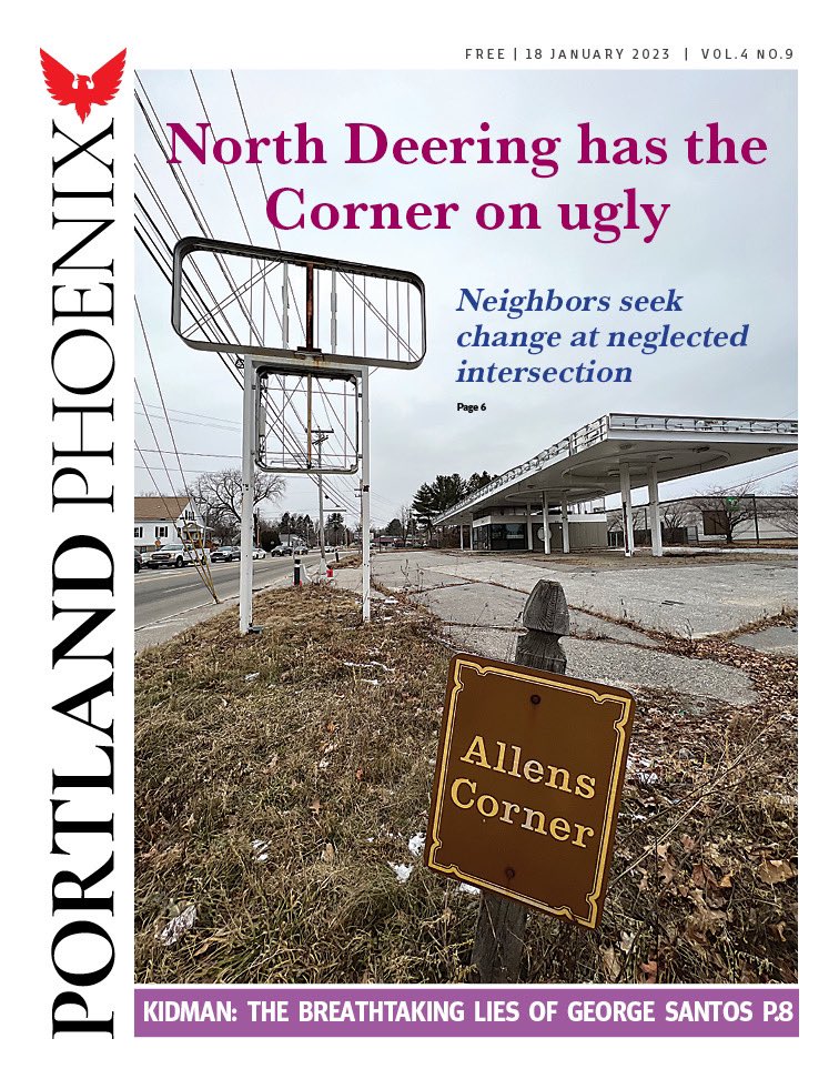 evan_edmonds's tweet photo. This week in the @PortlandPhoenix: Allen’s Corner neighbors hope for change to their neglected intersection https://t.co/932vH60A5v https://t.co/EOiHEAOy9r