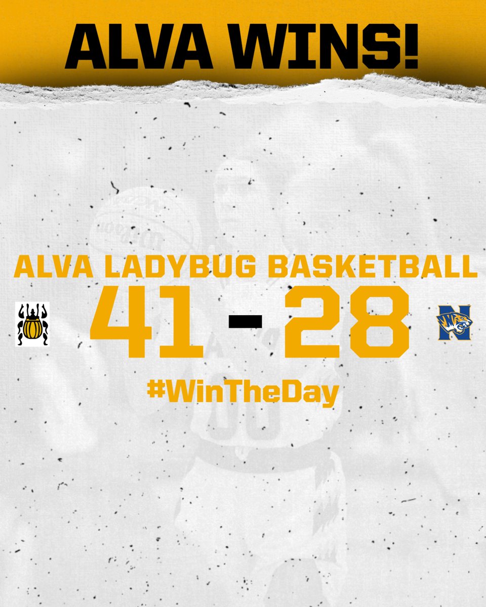 The Alva Ladybug basketball team defeated Newkirk 41-28 to move to 12-3 on the season. The Ladybugs entered this week ranked #9 in 3A and now travel to the Pawhuska Tournament January 19-21.