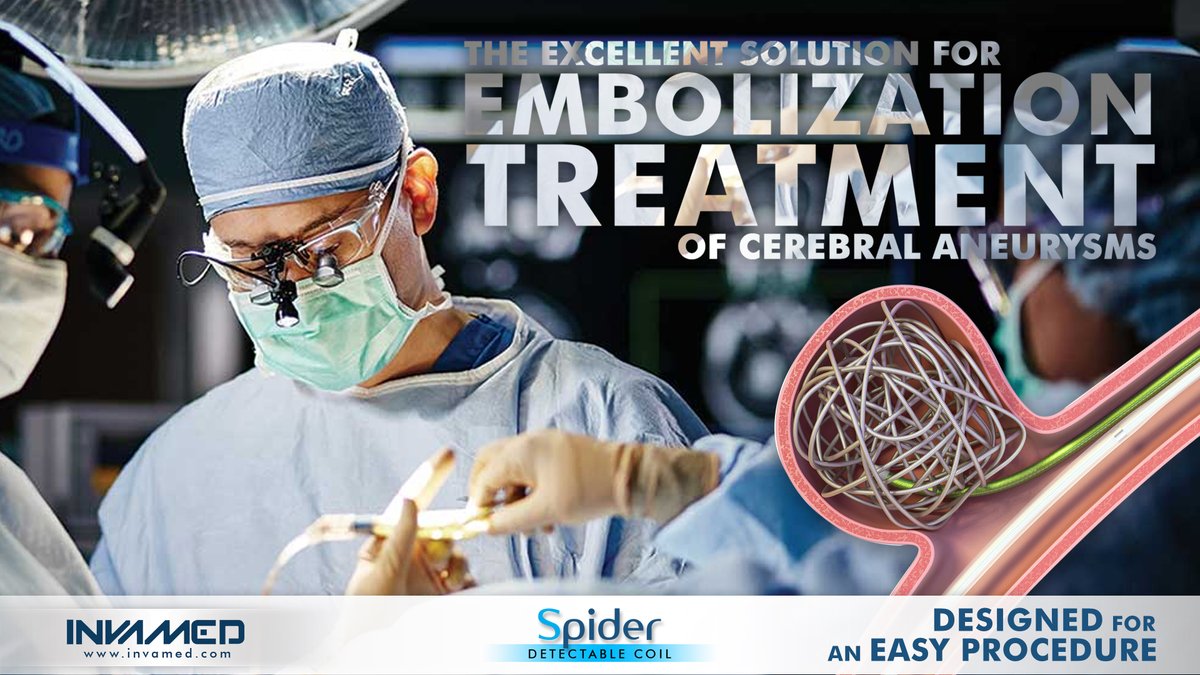 invamed_inc's tweet photo. Spider Detachable Coil

The Excellent Solution for Embolization Treatment of Cerebral Aneurysms

Visit our website to review our products and get support from our experienced team
👉https://t.co/C08gbzIw1u

#SpiderDetachableCoil #Aneurysms #CerebralAneurysms #embolizationdevice https://t.co/8vAIpwBQ6Q