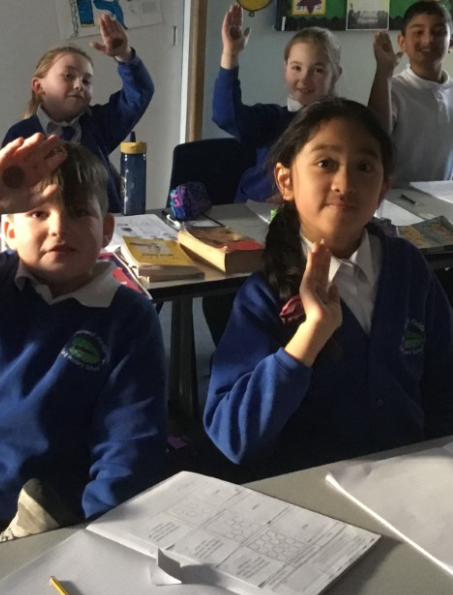Year 4 investigated change of state. Challenge: to leave a chocolate button in the palm of your hands for 10 minutes then observe and explain the change.  The children had great patience...the teachers however, failed after just 0.1 seconds! #makinglearningfun #STEM @LDBSLAT