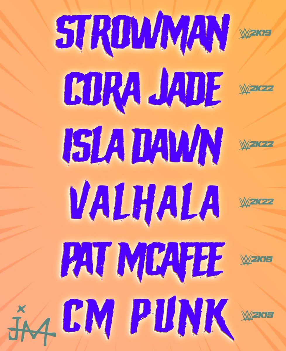 JoeMashups's tweet image. #WWE2K22 #WWE2K19