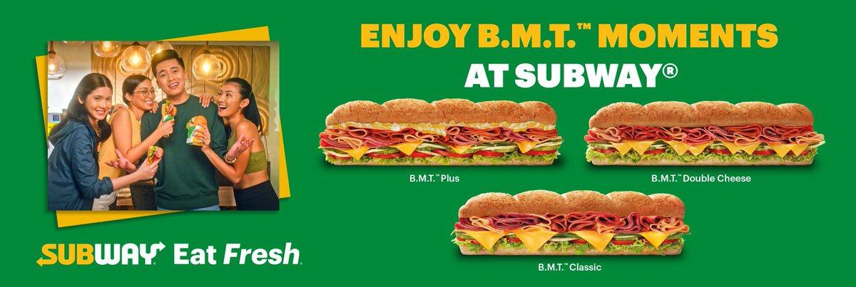 JosephAguilus's tweet image. Subway gives Kimpoy the best of his B.M.T ™ Moments. #SubwayBMTMoments #SubwayBiggestMeatiestTastiest #SubwayPH #SubwayBMT #EatFresh

josephcruzaguilus.blogspot.com/2023/01/subway…