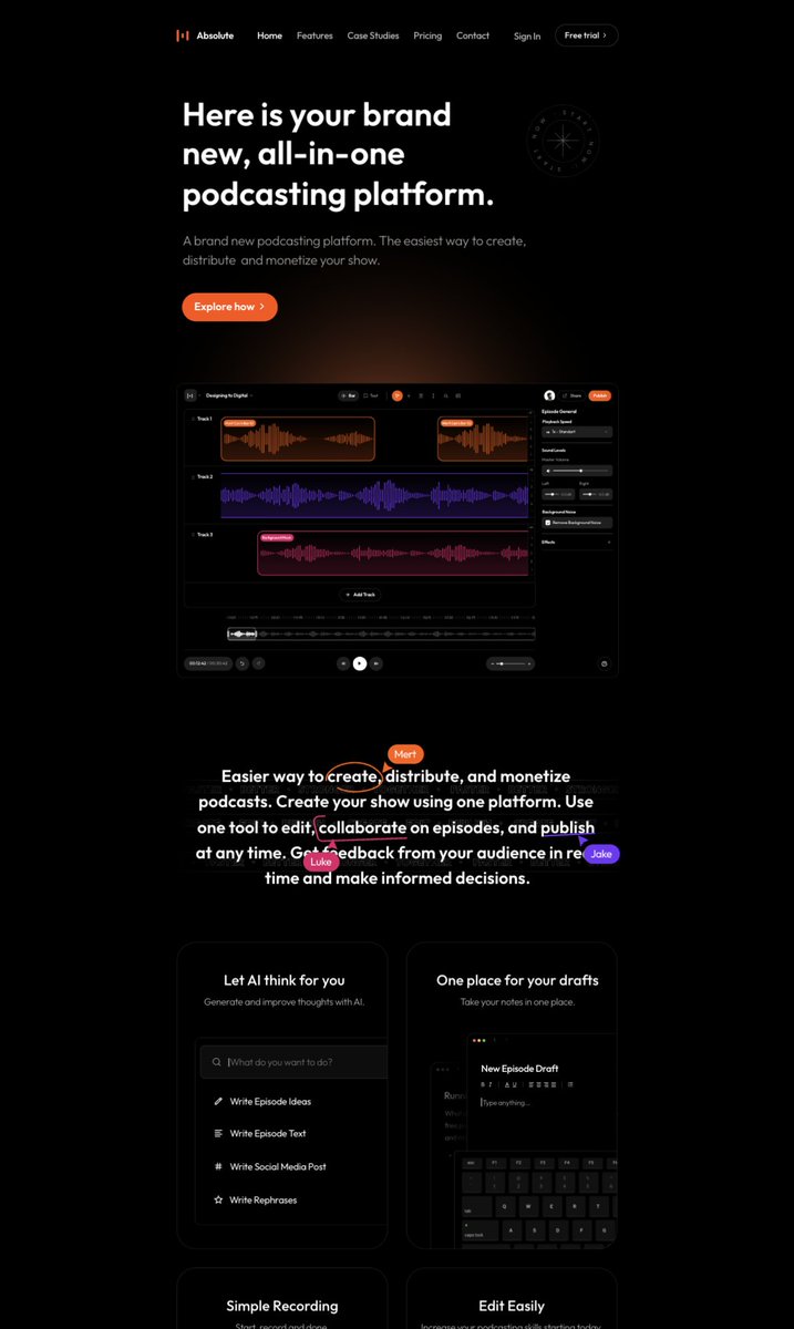 framer's tweet image. Head to our gallery to check out these truly elegant and remarkable sites, created by @reactor_brand, @mertcaneyriyer, @Goldips_app, and @theashariqbal

bit.ly/3ZGQNj0