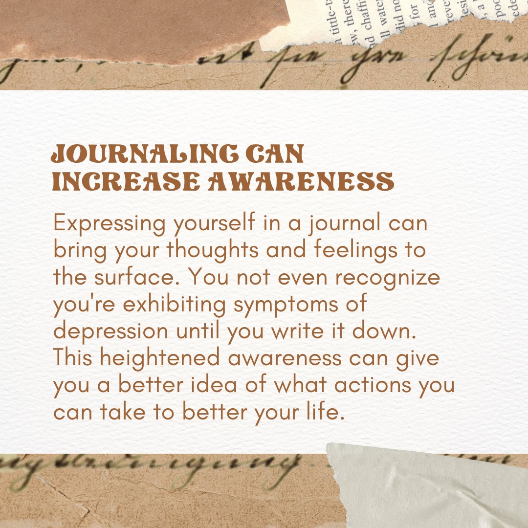 TheBenchProj's tweet photo. For the countless number of people suffering with depression, a brighter future can feel impossible to reach. That's why it's important to do simple activities that encourage positivity, like journaling. 📓 https://t.co/E7pa72PQx7