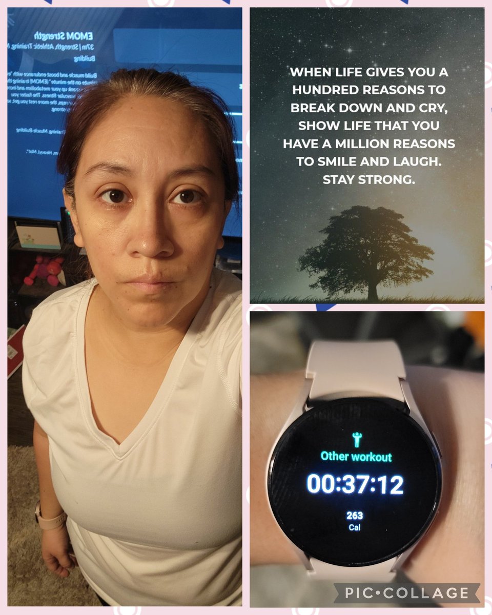 ko1215's tweet photo. I know I say this a lot but really didn't want to workout today...today marks one year since everything happened and everything is replaying in my head. But got some movement to help mentally. #surethingprogram Week 1 Day 3: EMOM Strength @CoachMegatron @Beachbody #teambeachbody https://t.co/pWpWz9JsCF