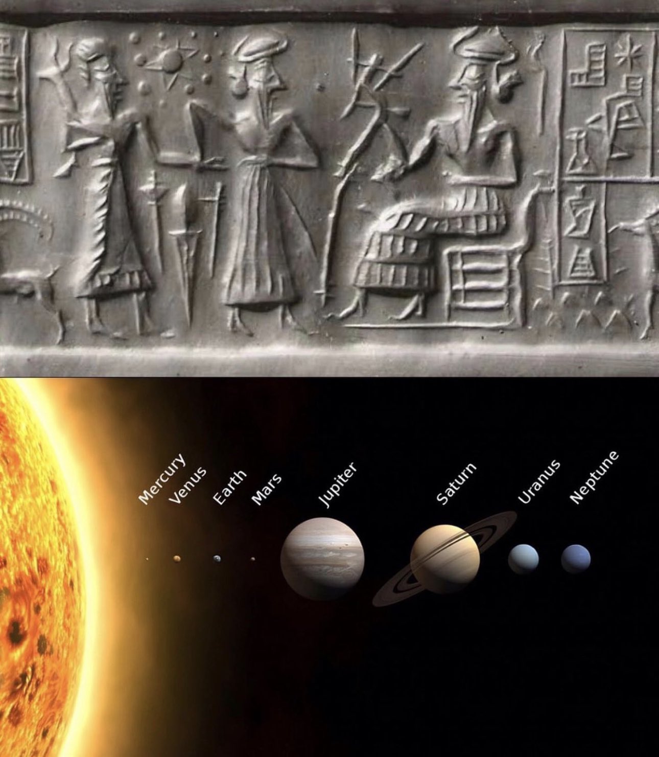 Ancient Sumerian Solar System
