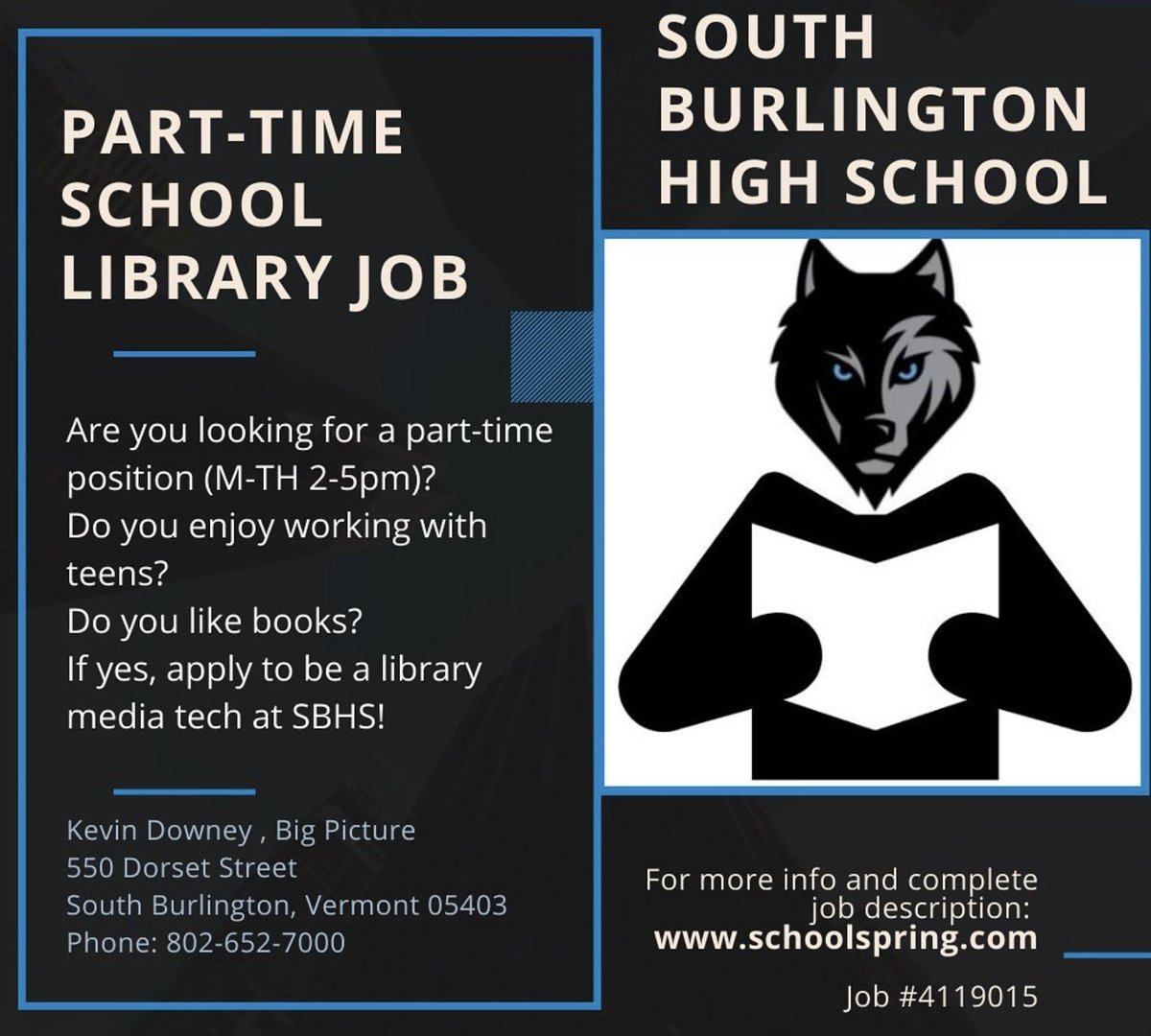 pburkevt's tweet image. Help wanted! #VTED