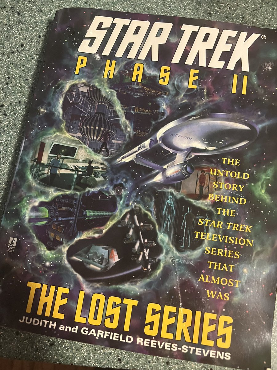 DaveBlass's tweet photo. @portalrealm Love the feed. Between #TrekFiles with @larrynemecek and all of these I had to add this great book to my library. No idea how I never found it before. https://t.co/Tf5naHw93O
