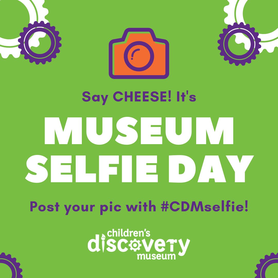 DiscoveryMuseum's tweet photo. Today is Museum Selfie Day! There are lots of great photo ops throughout our Museum. Snap a pic and post it to social media with the hashtag #CDMselfie! https://t.co/HMMSVKdeNH