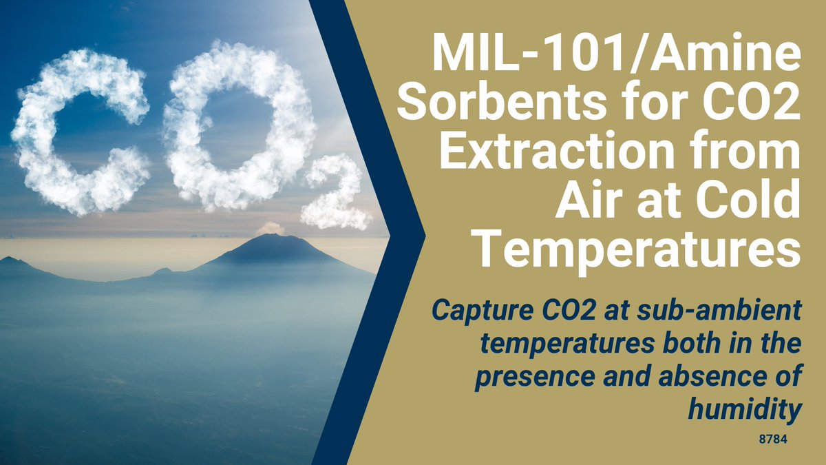 GaTechOTL's tweet photo. #AvailableForLicense: Alternative low-temperature CO2-extraction technology offers valuable tool for addressing climate change and could potentially see huge growth in the next 40 years. @GTChBE 
#climatechange #co2extraction #lowtempco2 
https://t.co/vteQsIvYb6 https://t.co/1dlPZSE06K