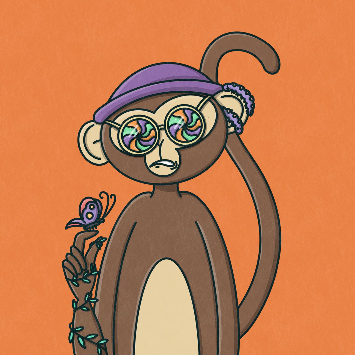 Reveal in 1 hour ✅
New story ✅
New 1/1 riddle giveaway ✅
And other giveaways you won't want to miss 👀🐵.

Let the trip begin soon 🍄
#MonkeyTrip