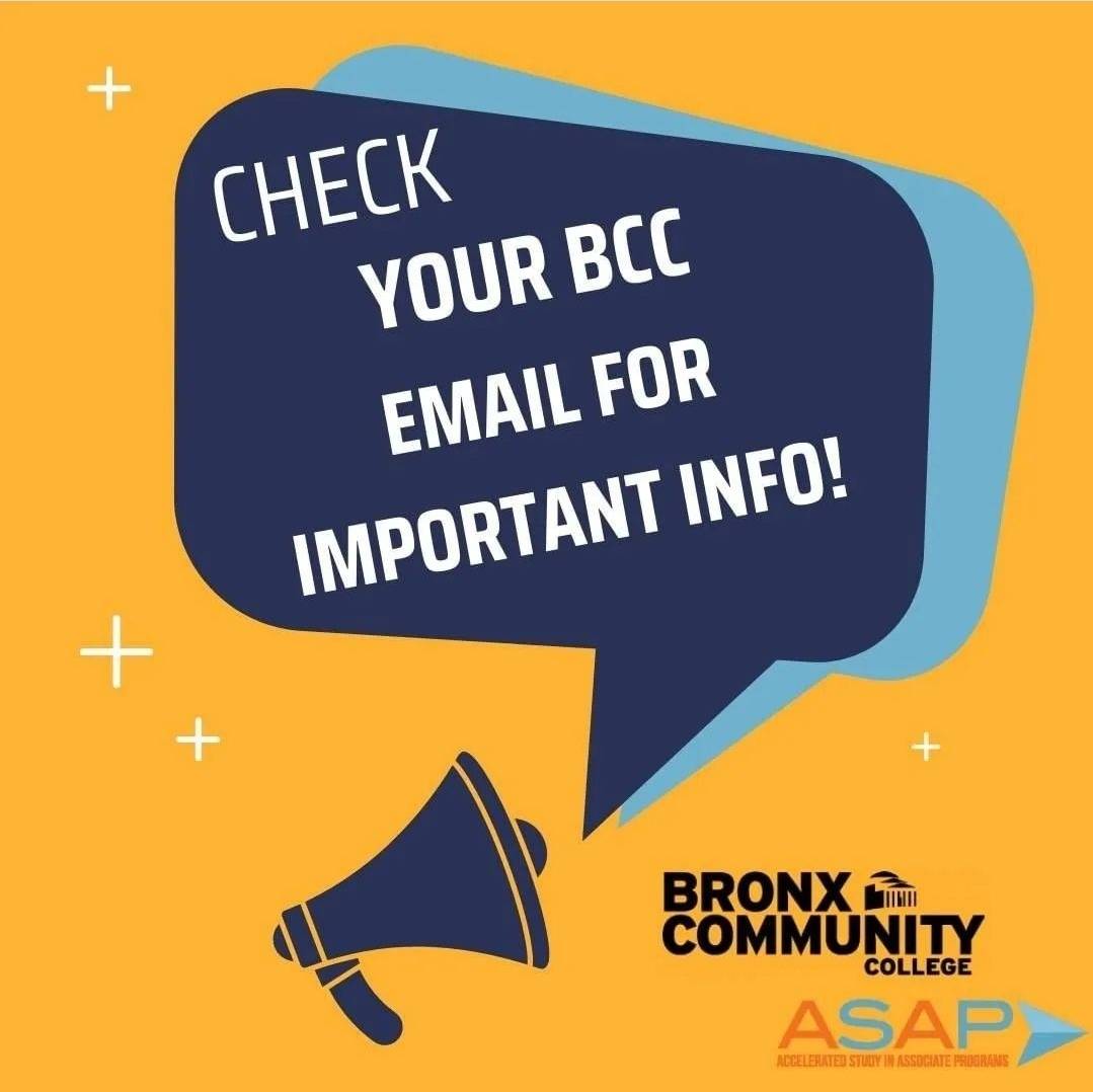 ASAPBCC's tweet photo. Scholars,
Make sure you are checking your BCC Email for updates. Spring classes start on January 25th. #asapstrong #stayuptodate #wegotyourback https://t.co/M6jSElsjmD