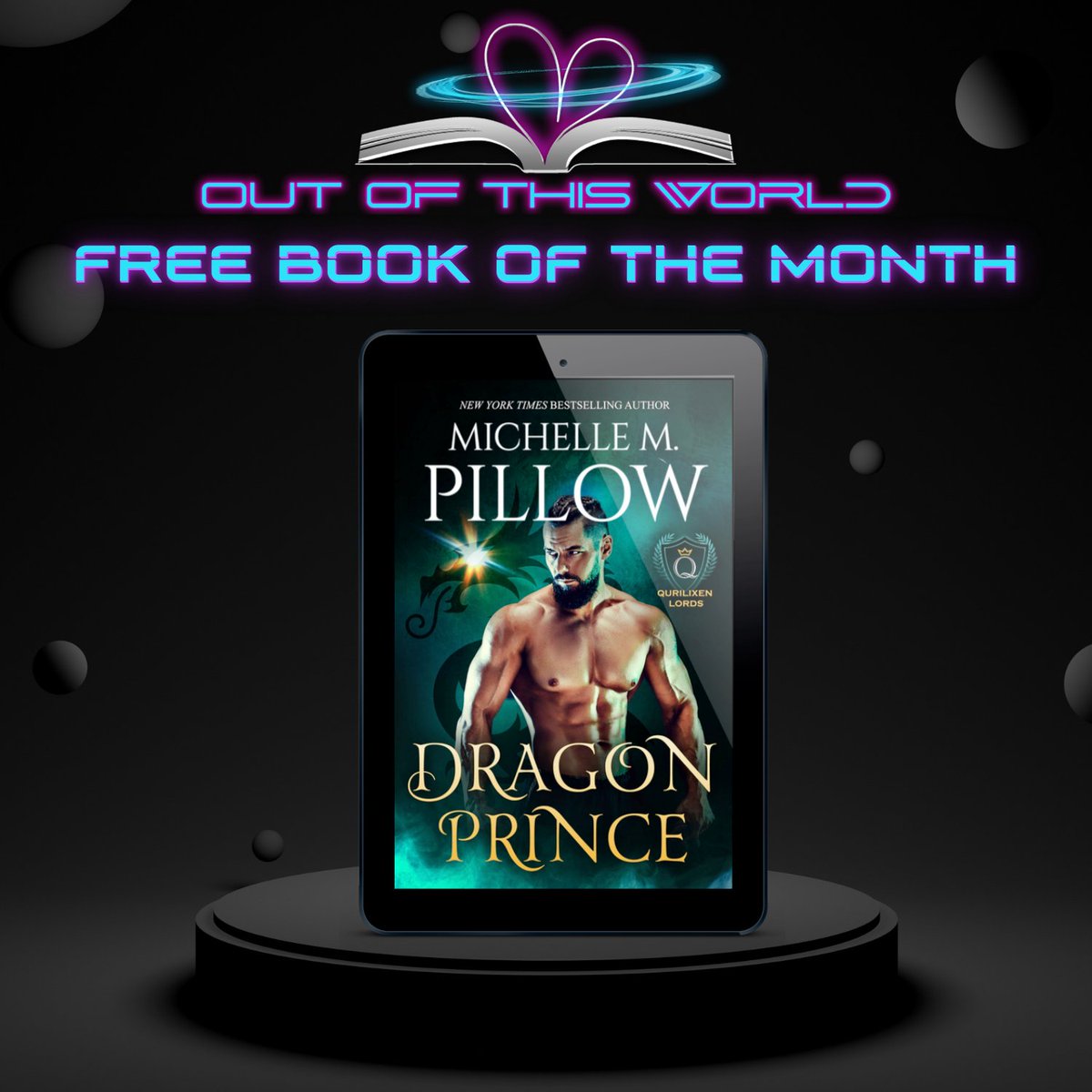 FREE BOOK OF THE MONTH! Dragon Prince by Michelle M. Pillow is the Jan BOTM available 𝗙𝗥𝗘𝗘 𝗘𝗫𝗖𝗟𝗨𝗦𝗜𝗩𝗘𝗟𝗬 to OOTW Book Club members only through 2/14

Join here: outofthisworldromancebookclub.com/signup

#OOTWRBCAuthor #Freebooks #Freebie #SciFiFree #SFR #OutofThisWorldRomanceBookClub