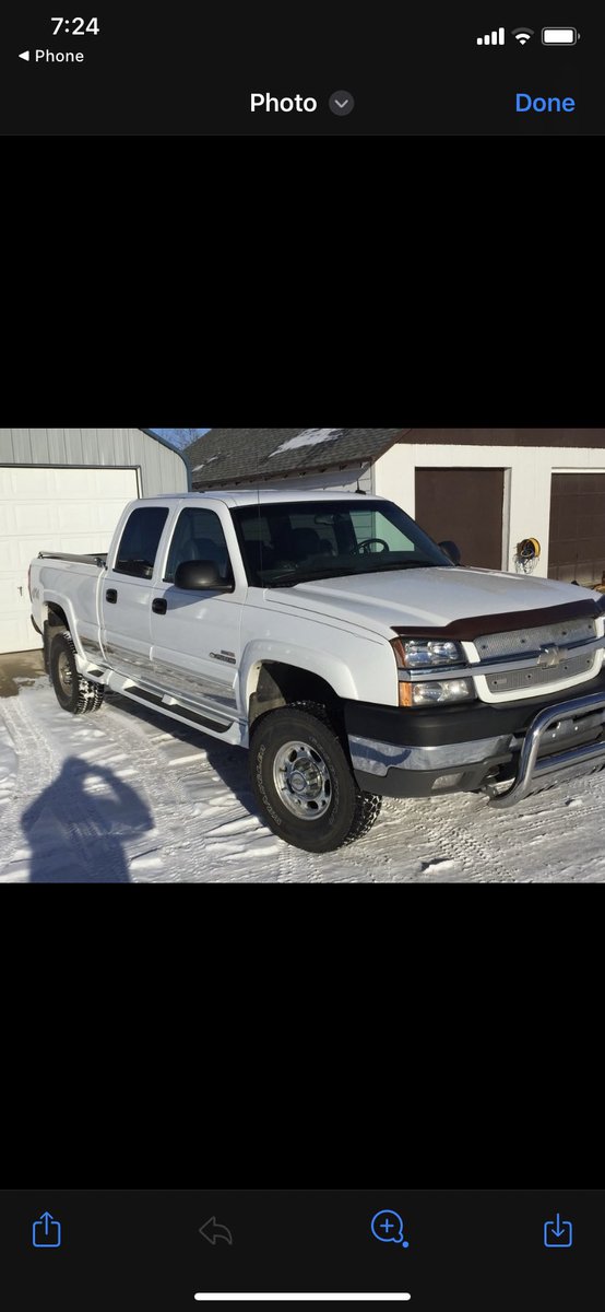 My 2003 Silverado was stolen yesterday morning from Shellbrook. Has been spotted twice in PA and on a grid road near Shellbrook at 3:00am this morning. If anyone sees it please call 911 to report location!