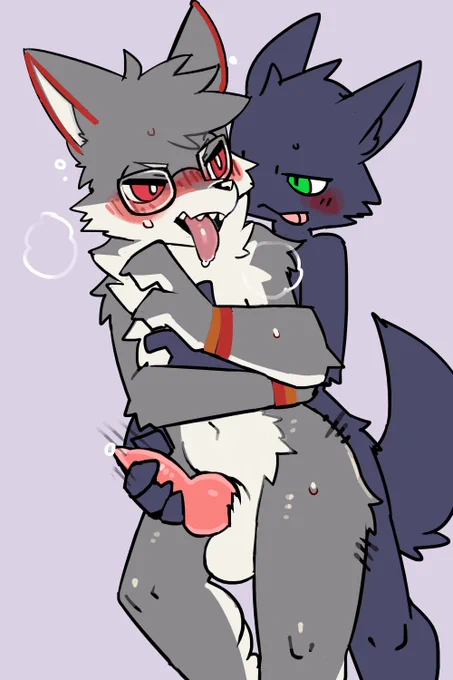 OCcollaboration!
♂🐺×♂🐺 
