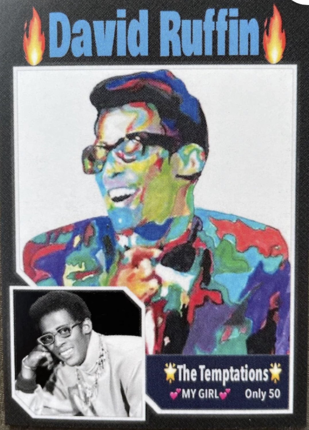 Happy Birthday David Ruffin the greatest singer in the world to me  