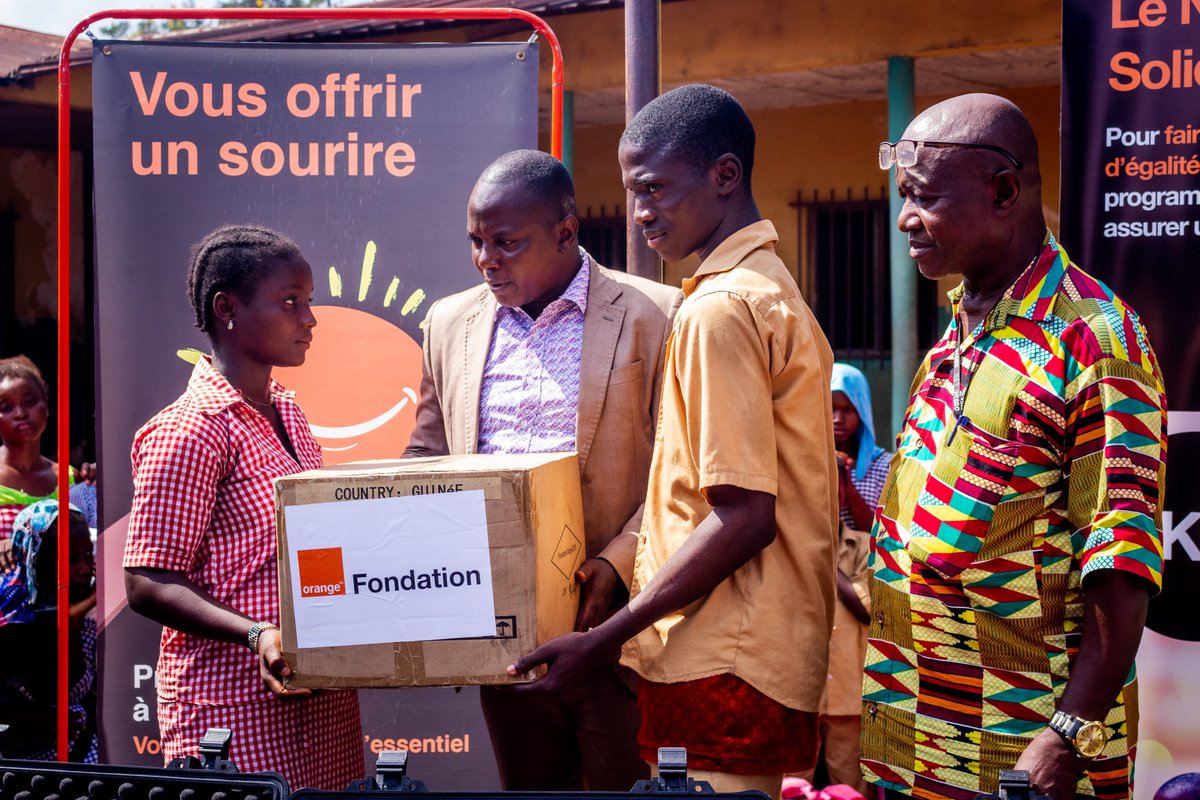 Fondation Orange Guinée tweet media