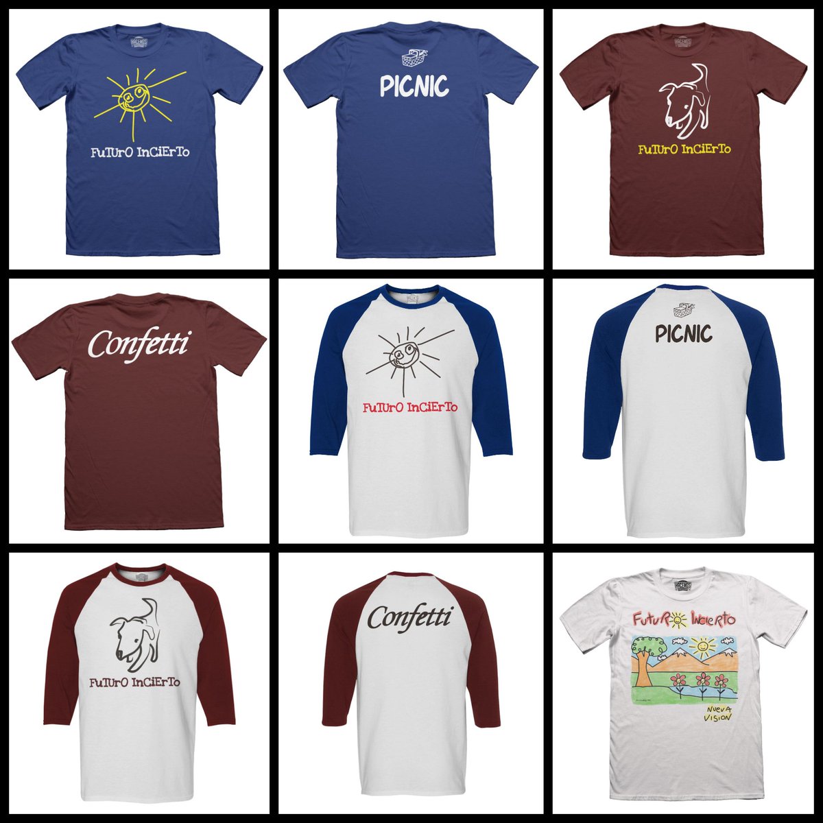 Clásicos de Futuro Incierto en stock. Visita nuestra tienda física en Miraflores o pidelo vía web en HACEMOSMERCH.COM