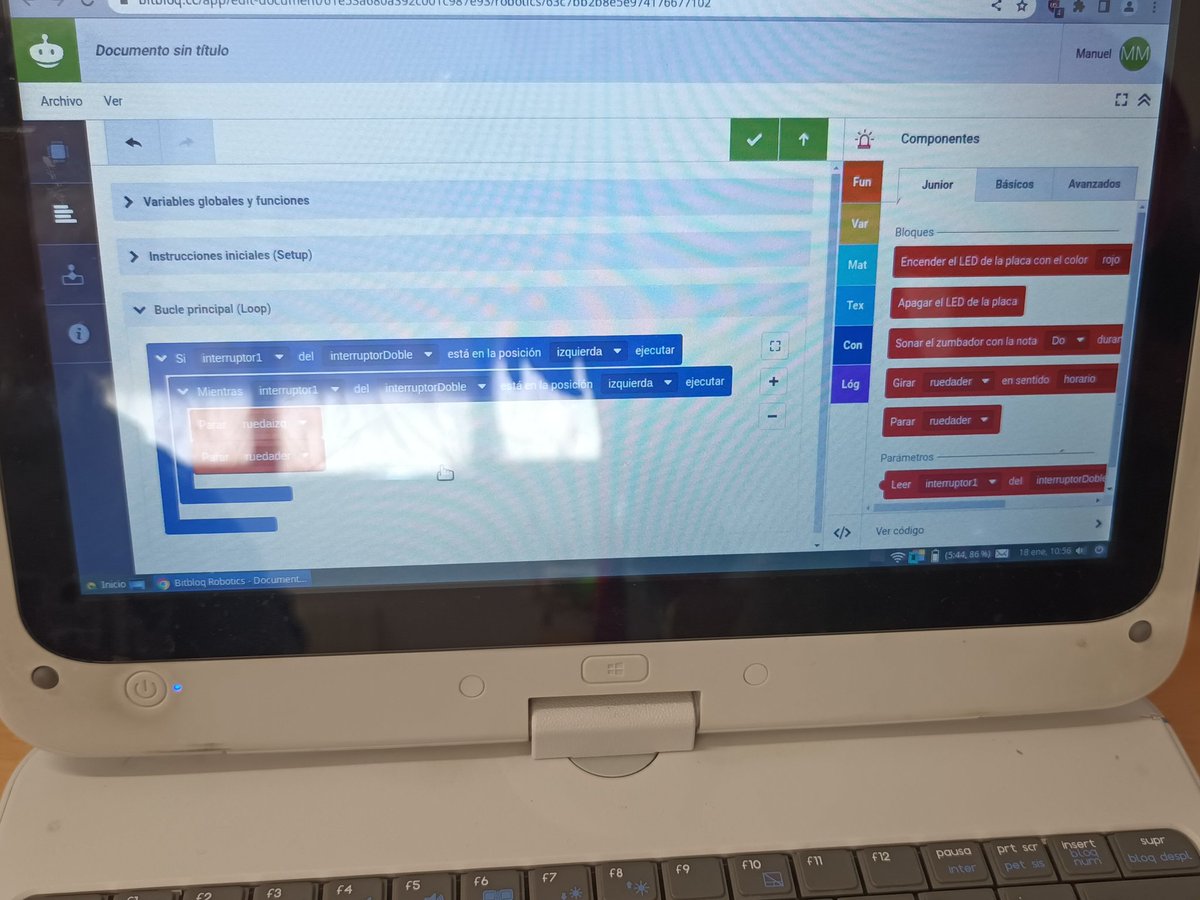 MusicaMarisa's tweet photo. Comenzamos nuestro entrenamiento en retos para Roboreto 2023. ¡Entusiasmados!
#ceipelllano
#RoboReto23
#CodeReto
@robo_reto https://t.co/CqXecA9qIr