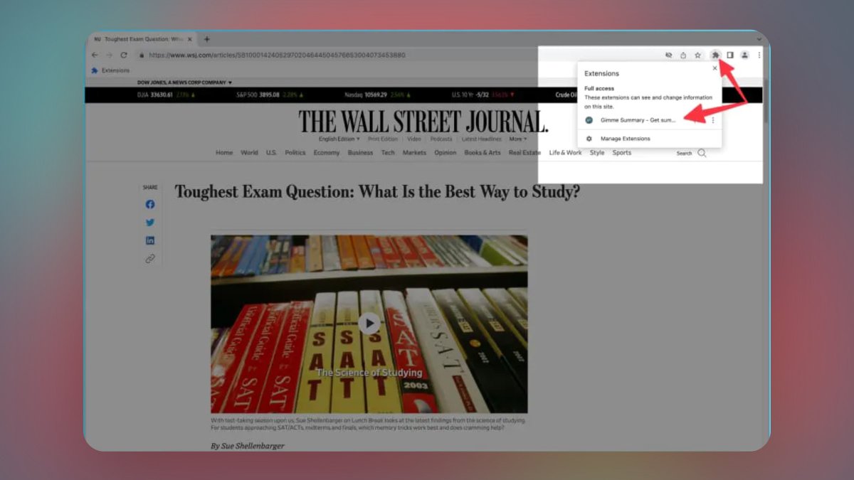 MakadiaHarsh's tweet image. 4. Gimme Summary AI

Free chrome extension to summarize articles on the web using ChatGPT AI.

🔗 gimmesummary.ai