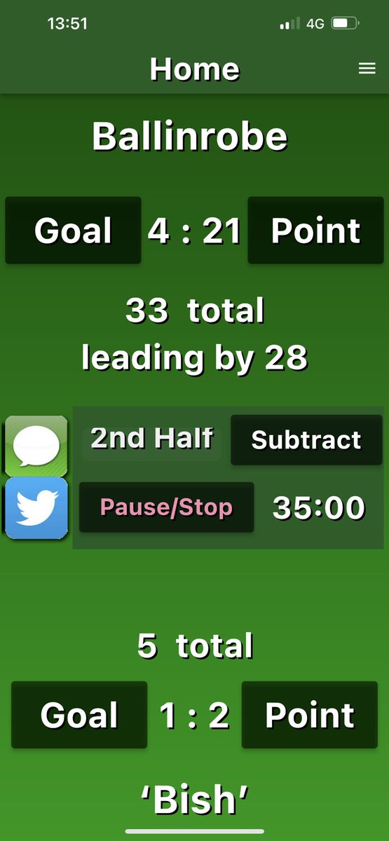 brobesch's tweet photo. Full Time 
St. Colman's College &amp; BCS qualify. Jarlaths out on score difference https://t.co/LuPsu5MxGK