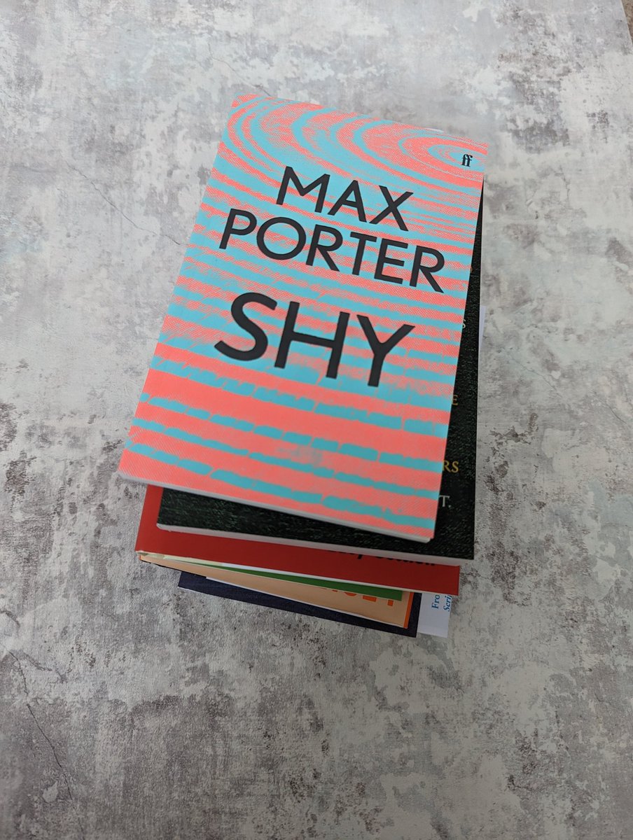 Excited to be writing about books again! I love @maxjohnporter 's work, and sure Shy will be great. Look out for its release in May 😊