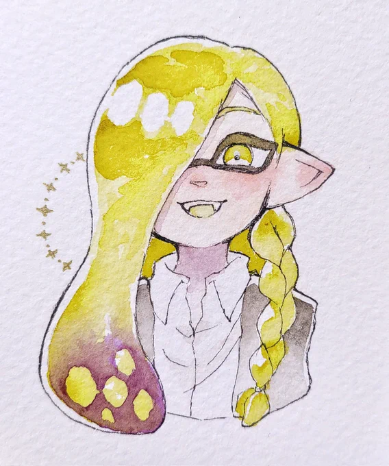 フォロワーさんとこのイカくん 